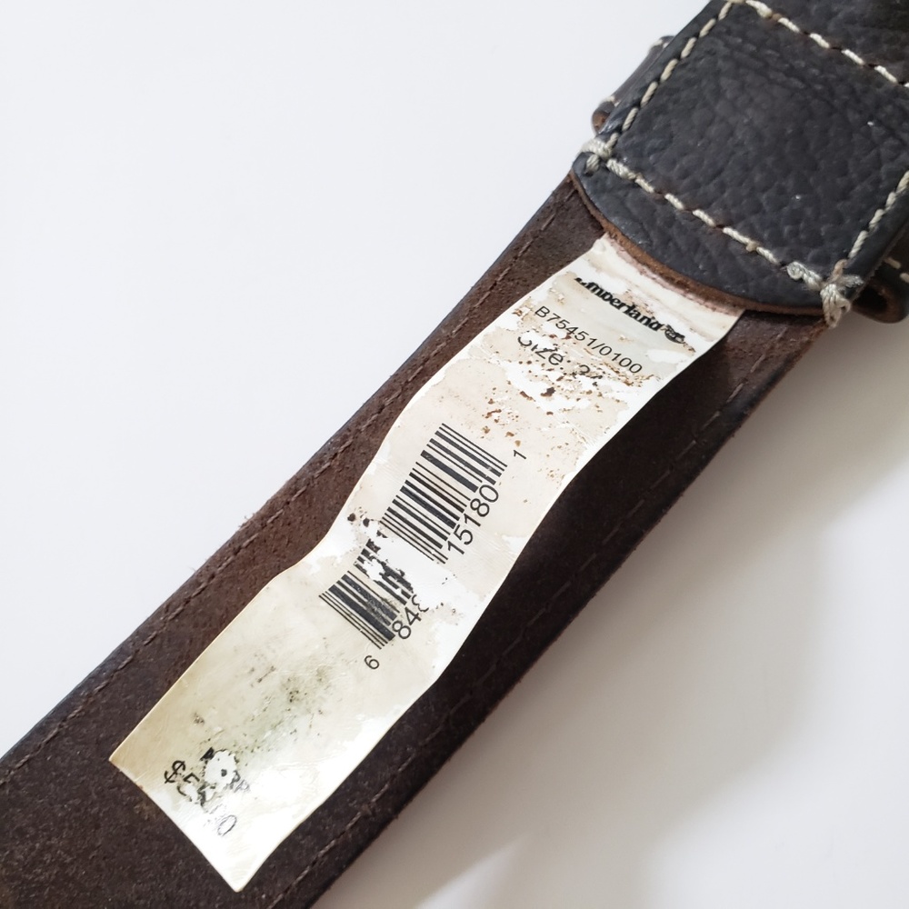 *SOLD HP🎉🎉 Timberland Leather Belt 34 - Picture 6 of 6